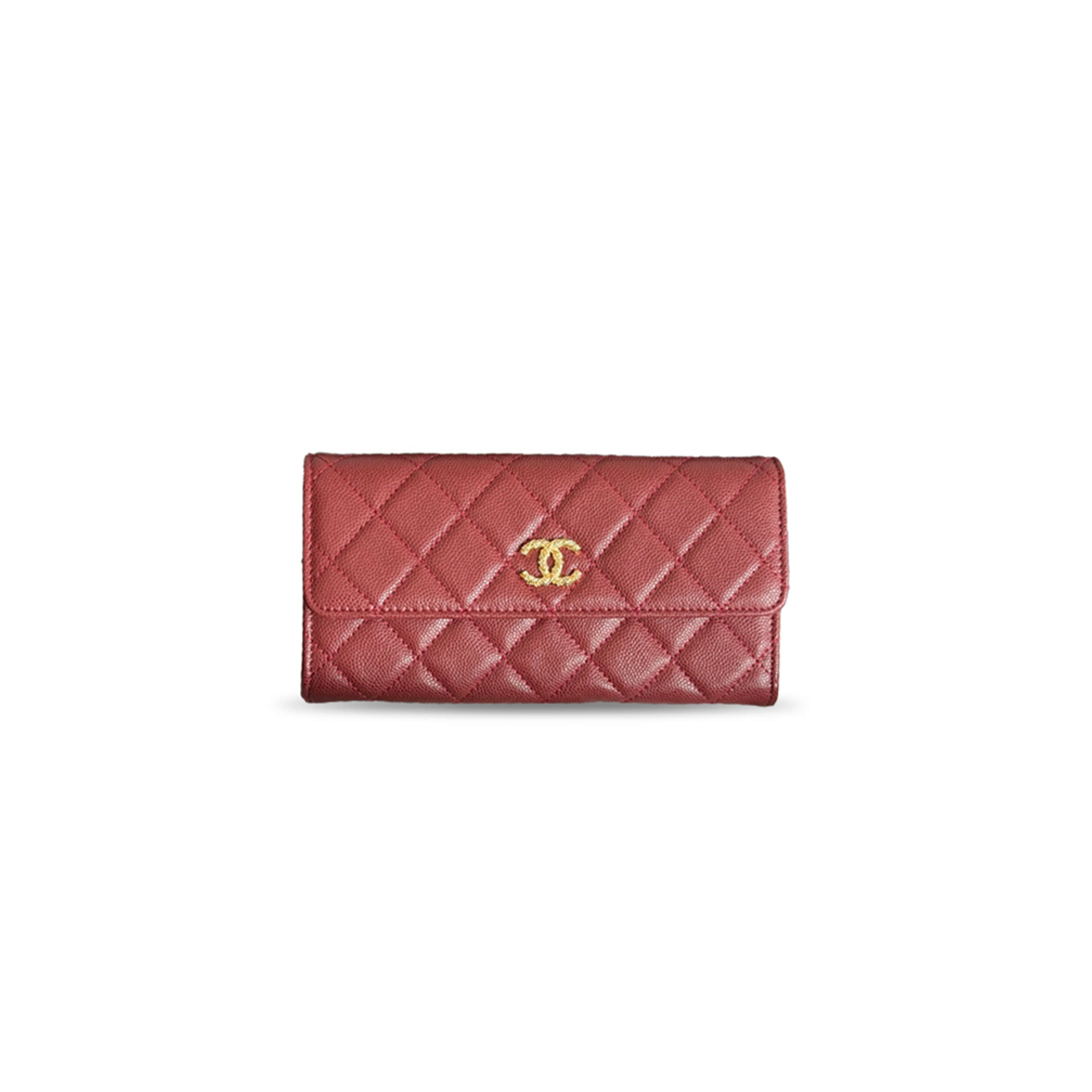 CHANEL CLASSIC WALLET CAVIAR AP5076 (19*10*3cm)